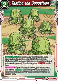 Testing the Opposition (EB1-11) [Battle Evolution Booster]