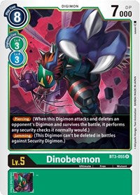 Dinobeemon (BT3-055 R) [Release Special Booster 1.5]