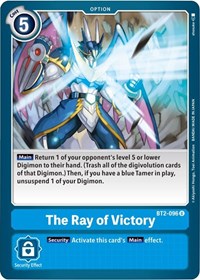 The Ray of Victory (BT2-096 U) [Release Special Booster 1.5]