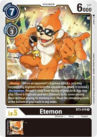 Etemon (BT3-070 R) [Release Special Booster 1.5]