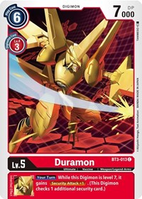 Duramon (BT3-013 C) [Release Special Booster 1.5]