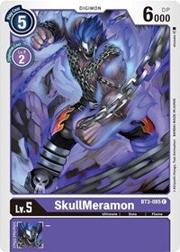 SkullMeramon (BT3-085 C) [Release Special Booster 1.5]