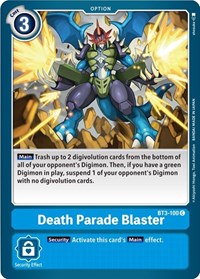 Death Parade Blaster (BT3-100 C) [Release Special Booster 1.5]