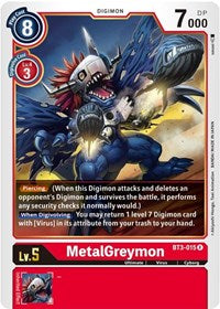 MetalGreymon - BT3-015 (BT3-015 R) [Release Special Booster 1.5]