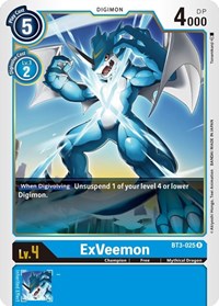 ExVeemon (BT3-025 R) [Release Special Booster 1.5]