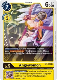 Angewomon - BT3-039 (BT3-039 R) [Release Special Booster 1.5]