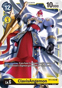 ClavisAngemon (BT3-042 U) [Release Special Booster 1.5]