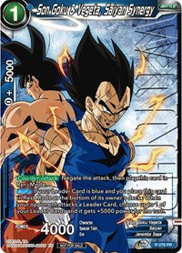 Son Goku & Vegeta, Saiyan Synergy (Unison Warrior Series Tournament Pack Vol.3) (Winner Stamped) (P-276) [Tournament Promotion Cards]