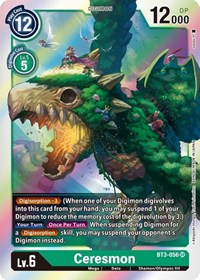 Ceresmon (BT3-056 SR) [Release Special Booster 1.5]