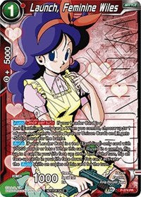 Launch, Feminine Wiles (Unison Warrior Series Tournament Pack Vol.3) (Winner Stamped) (P-274) [Tournament Promotion Cards]