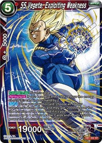 SS Vegeta, Exploiting Weakness (Reprint) (DB1-002) [Battle Evolution Booster]