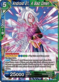 Android 21, A Bad Omen (Reprint) (XD2-08) [Battle Evolution Booster]