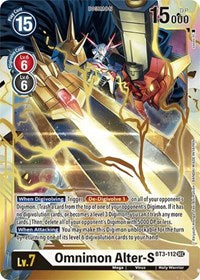 Omnimon Alter-S (Secret Rare) (BT3-112 SEC) [Release Special Booster 1.5]