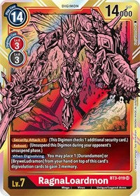 RagnaLoardmon (Alternate Art) (BT3-019 SR) [Release Special Booster 1.5]
