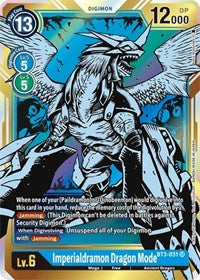 Imperialdramon Dragon Mode (Alternate Art) (BT3-031 SR) [Release Special Booster 1.5]