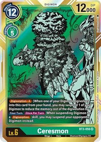 Ceresmon (Alternate Art) (BT3-056 SR) [Release Special Booster 1.5]