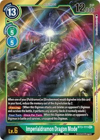 Imperialdramon Dragon Mode (Secret Rare) (Alternate Art) (BT3-111 SEC) [Release Special Booster 1.5]