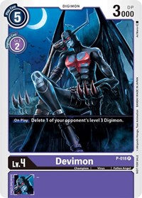 Devimon - P-018 (P-018 P) [Digimon Promotion Cards]