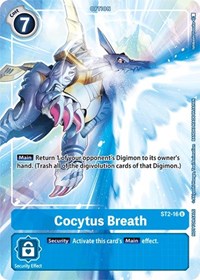 Cocytus Breath - ST2-16 (Tamer's Evolution Box) (ST2-16 U) [Starter Deck 02: Cocytus Blue]