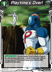 Playtime's Over! (EB1-55) [Battle Evolution Booster]