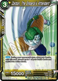 Zarbon, The Emperor's Attendant (Reprint) (BT1-101) [Battle Evolution Booster]