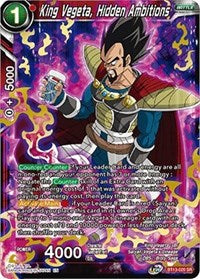 King Vegeta, Hidden Ambitions (BT13-020) [Supreme Rivalry]