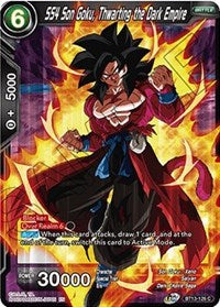 SS4 Son Goku, Thwarting the Dark Empire (BT13-126) [Supreme Rivalry]