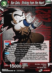 Son Goku, Striking from the Heart (Championship Pack 2021 Vol.1) (P-328) [Promotion Cards]