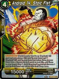 Android 14, Stoic Fist (Reprint) (BT9-057) [Battle Evolution Booster]