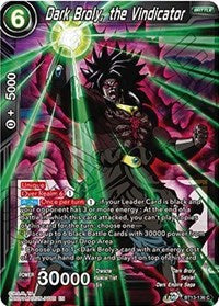 Dark Broly, the Vindicator (BT13-136) [Supreme Rivalry]