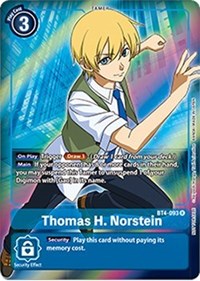 Thomas H. Norstein (Box Topper) (BT4-093 R) [Great Legend]