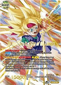 Son Goku Jr. // SS Son Goku Jr., Scion of the Lineage (Gold Stamped) (P-290) [Promotion Cards]