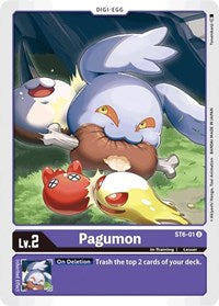 Pagumon (ST6-01 U) [Starter Deck 06: Venomous Violet]