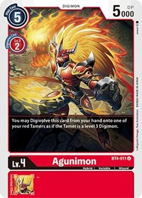 Agunimon (BT4-011 U) [Great Legend]