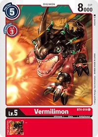 Vermilimon (BT4-014 C) [Great Legend]
