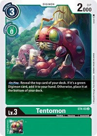 Tentomon (ST4-03 U) [Starter Deck 04: Giga Green]