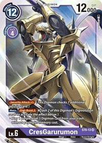 CresGarurumon (ST6-13 SR) [Starter Deck 06: Venomous Violet]