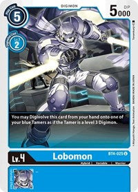 Lobomon (BT4-025 U) [Great Legend]