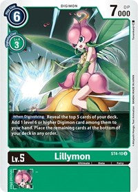 Lillymon (ST4-10 U) [Starter Deck 04: Giga Green]