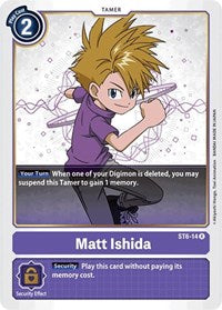 Matt Ishida (ST6-14 R) [Starter Deck 06: Venomous Violet]