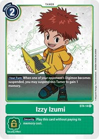 Izzy Izumi (ST4-14 R) [Starter Deck 04: Giga Green]
