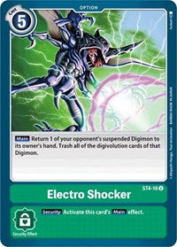 Electro Shocker (ST4-16 U) [Starter Deck 04: Giga Green]