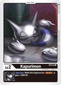Kapurimon (ST5-01 U) [Starter Deck 05: Machine Black]