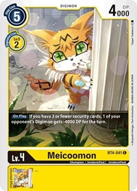 Meicoomon (BT4-041 C) [Great Legend]