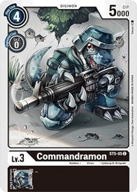 Commandramon (ST5-05 C) [Starter Deck 05: Machine Black]