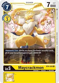 Maycrackmon (BT4-045 C) [Great Legend]