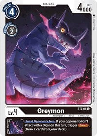 Greymon (ST5-06 C) [Starter Deck 05: Machine Black]