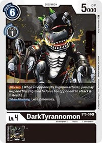 DarkTyrannomon (ST5-08 U) [Starter Deck 05: Machine Black]