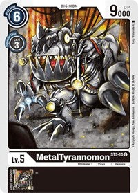 MetalTyrannomon (ST5-10 C) [Starter Deck 05: Machine Black]