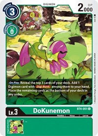 DoKunemon (BT4-051 C) [Great Legend]